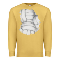 Antique Gold 2 volleyball patch Premium Sweatshirt - AdoDesignShop