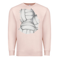 Pale Pink 2 volleyball patch Premium Sweatshirt - AdoDesignShop