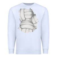 White 2 volleyball patch Premium Sweatshirt - AdoDesignShop
