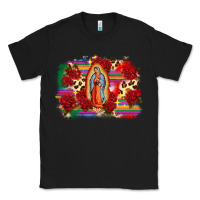 Black Our Lady of Guadalupe Classic Tee - CTS Tumbler Store