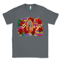 Charcoal Heather Our Lady of Guadalupe Classic Tee - CTS Tumbler Store