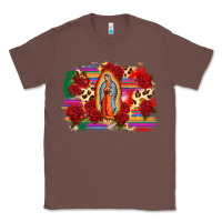 Chestnut Our Lady of Guadalupe Classic Tee - CTS Tumbler Store