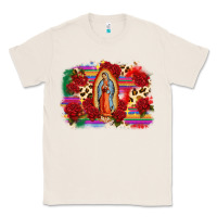 Natural Our Lady of Guadalupe Classic Tee - CTS Tumbler Store