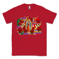 Red Our Lady of Guadalupe Classic Tee - CTS Tumbler Store