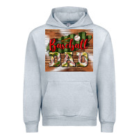 Heather Grey Baseball Dad Tumbler Urban Hoodie - BundleAndBundleShop