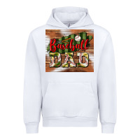 White Baseball Dad Tumbler Urban Hoodie - BundleAndBundleShop