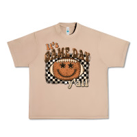 Burro it's game day y'all football smiley face Urban Heavy Tee - BarkalooDesign