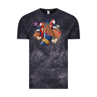 Cloud Black Baseball afro girl sneakers Vintage Tee - RanaPortraitStore