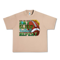 Burro eat sleep football repeat Urban Heavy Tee - texasbilliewilder