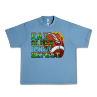 Pebble Blue eat sleep football repeat Urban Heavy Tee - texasbilliewilder