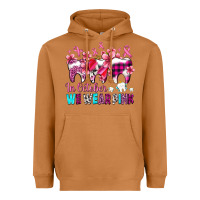 Meerkat in october we wear pink cancer ribbon with teeth Heavyweight Hoodie - AdoDesignShop
