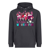 Smoke in october we wear pink cancer ribbon with teeth Heavyweight Hoodie - AdoDesignShop