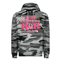 Slate Camo in my wrestling mom era Premium Hoodie - MaliasSmallBusiness