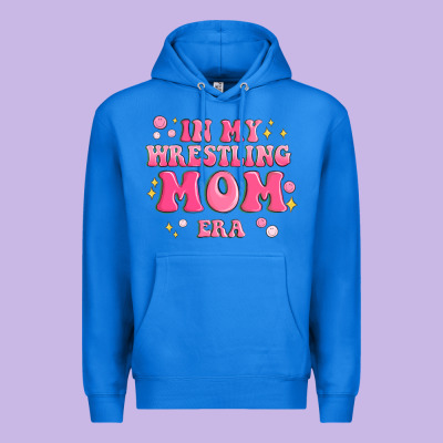 In My Wrestling Mom Era Premium Hoodie Designed By Maliassmallbusiness
