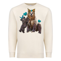 Sandshell mama bear and baby bear Premium Sweatshirt - Artiststas