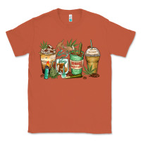 Copper highly caffeinated coffee cups Classic Tee - Zillion Design Studio