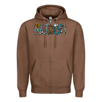 Chestnut nurse Zipper Hoodie - CowhideDigitalArt