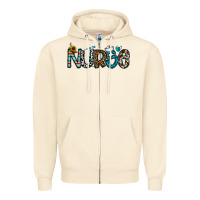 Sandshell nurse Zipper Hoodie - CowhideDigitalArt