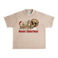 French Oak Merry christmas skeleton Urban Heavy Tee - RanaPortraitStore