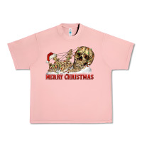Salmon Merry christmas skeleton Urban Heavy Tee - RanaPortraitStore