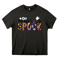 Asphalt too cute to spook Heavy Core Tee - CowhideDigitalArt