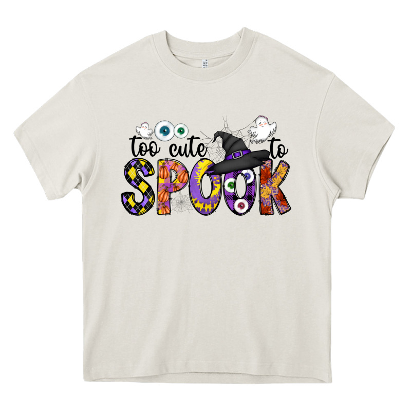 Too Cute To Spook Heavy Core Tee by CowhideDigitalArt | Teevron