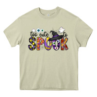Mossy too cute to spook Heavy Core Tee - CowhideDigitalArt