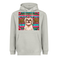 Moon Dust shih tzu floral tumbler Heavyweight Hoodie - Artiststas