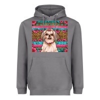 Storm shih tzu floral tumbler Heavyweight Hoodie - Artiststas