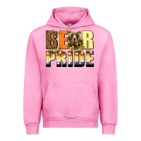 Fuchsia Pink Western Bear Pride LGBTQ+ Urban Hoodie - BundleAndBundleShop