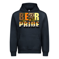 Navy Western Bear Pride LGBTQ+ Urban Hoodie - BundleAndBundleShop