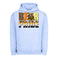 Pigment Grape Ice Western Bear Pride LGBTQ+ Urban Hoodie - BundleAndBundleShop