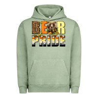 Pigment Oil Green Western Bear Pride LGBTQ+ Urban Hoodie - BundleAndBundleShop