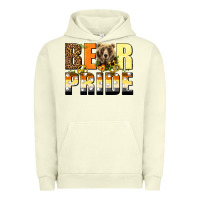 Pigment Pistachio Western Bear Pride LGBTQ+ Urban Hoodie - BundleAndBundleShop