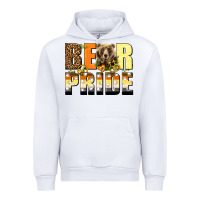 White Western Bear Pride LGBTQ+ Urban Hoodie - BundleAndBundleShop