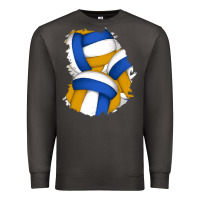 Smoke volleyball patch Premium Sweatshirt - AdoDesignShop