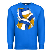 True Royal volleyball patch Premium Sweatshirt - AdoDesignShop