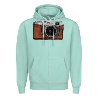 Vintage Camera Zipper Hoodie | Teevron