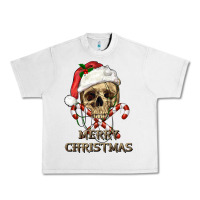 Lunar Rock merry christmas skull Urban Heavy Tee - RanaPortraitStore