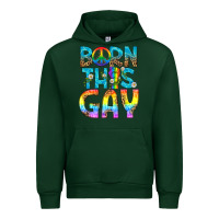 Forest Green Western Born This Gay Urban Hoodie - BundleAndBundleShop