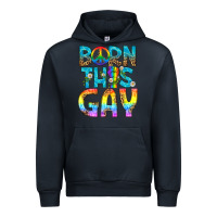 Navy Western Born This Gay Urban Hoodie - BundleAndBundleShop