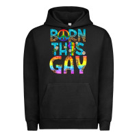 Pigment Black Western Born This Gay Urban Hoodie - BundleAndBundleShop