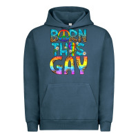 Pigment Midnight Navy Western Born This Gay Urban Hoodie - BundleAndBundleShop