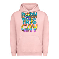 Pigment Salmon Western Born This Gay Urban Hoodie - BundleAndBundleShop