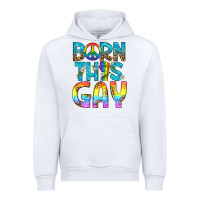 White Western Born This Gay Urban Hoodie - BundleAndBundleShop