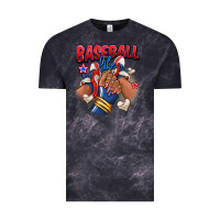 Cloud Black Baseball life afro girl sneakers Vintage Tee - RanaPortraitStore