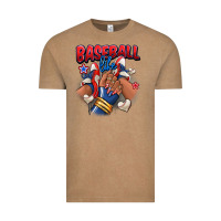 Vintage Coffee Baseball life afro girl sneakers Vintage Tee - RanaPortraitStore
