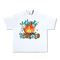 White let's get toasted Urban Heavy Tee - Zillion Design Studio
