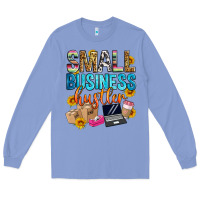 Colony Blue small business hustler Long Sleeve Tee - Zillion Design Studio