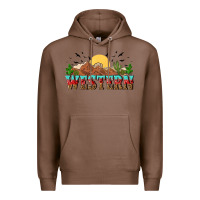 Chestnut western Premium Hoodie - NancyCooperArtShop